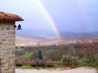 Arcobaleno sulla Valtiberina Toscana.