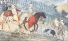 Affresco del Lorenzetti che rappresenta gli effetti del Buongoverno (Palazzo comunale di Siena). 